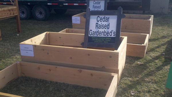 Raised planter beds